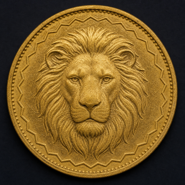 架空の獅子金貨